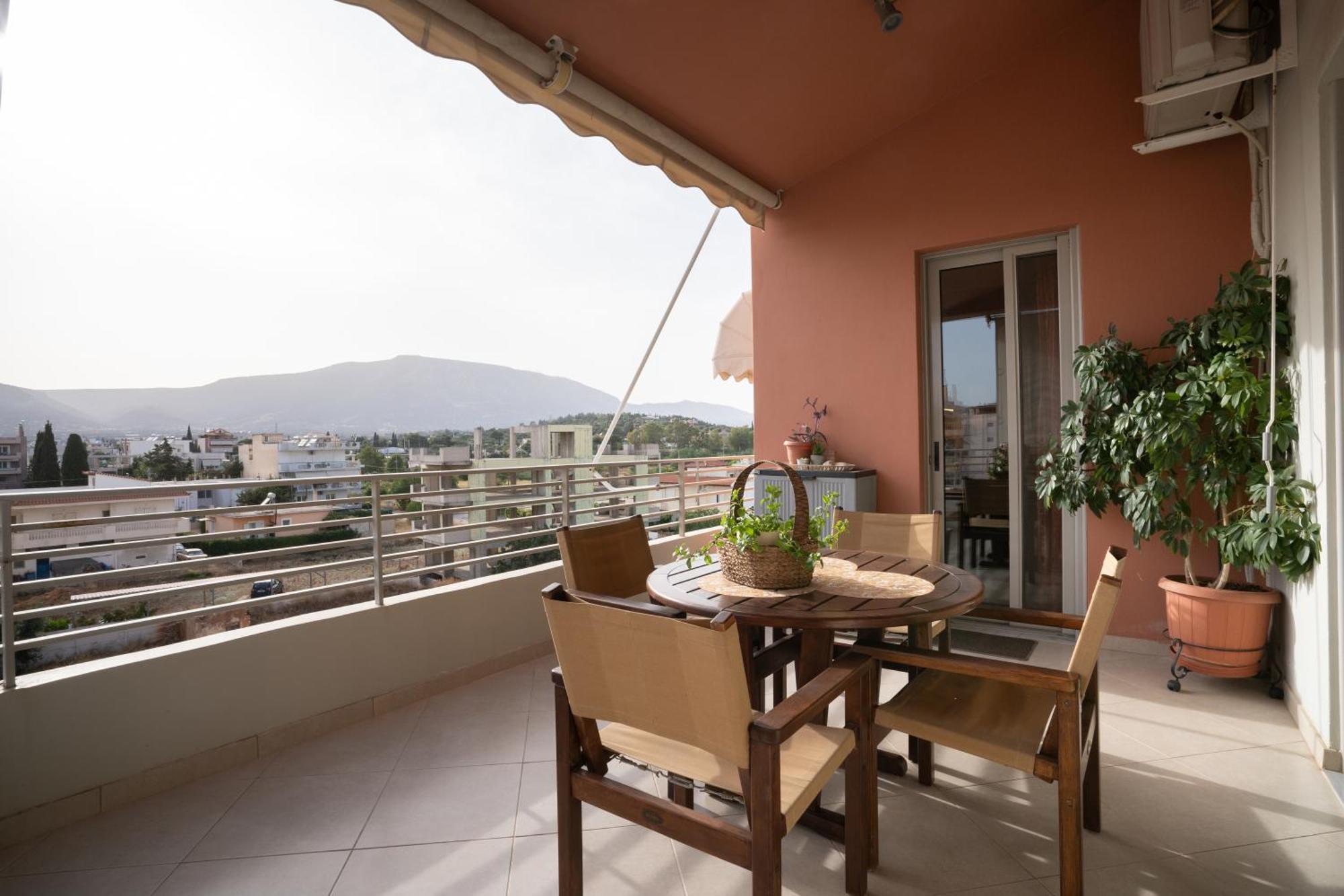 Maria'S Airport Apartment Koropíon Dış mekan fotoğraf