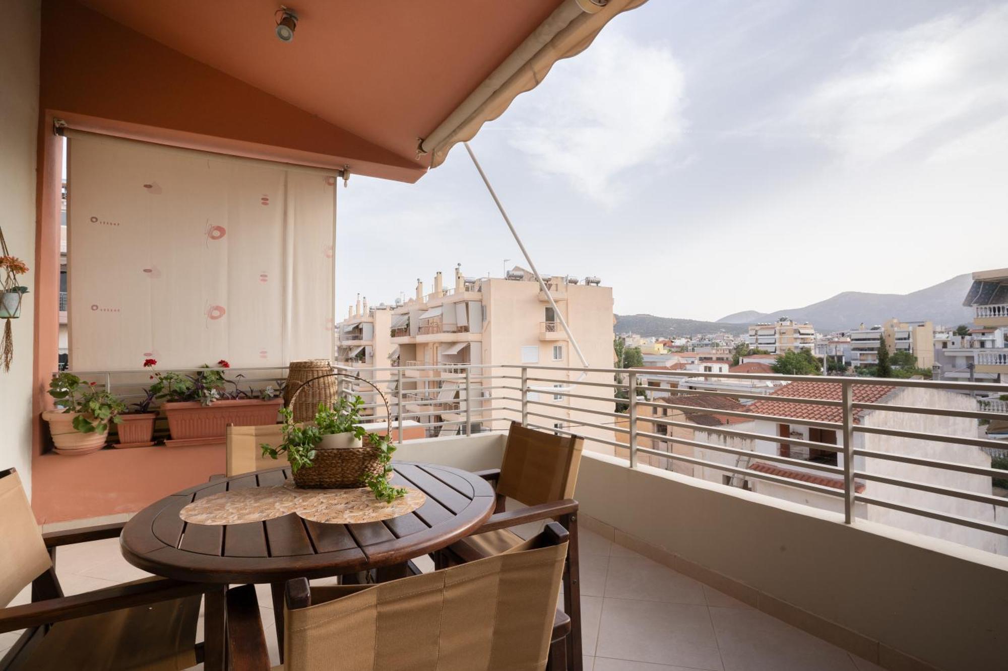 Maria'S Airport Apartment Koropíon Dış mekan fotoğraf