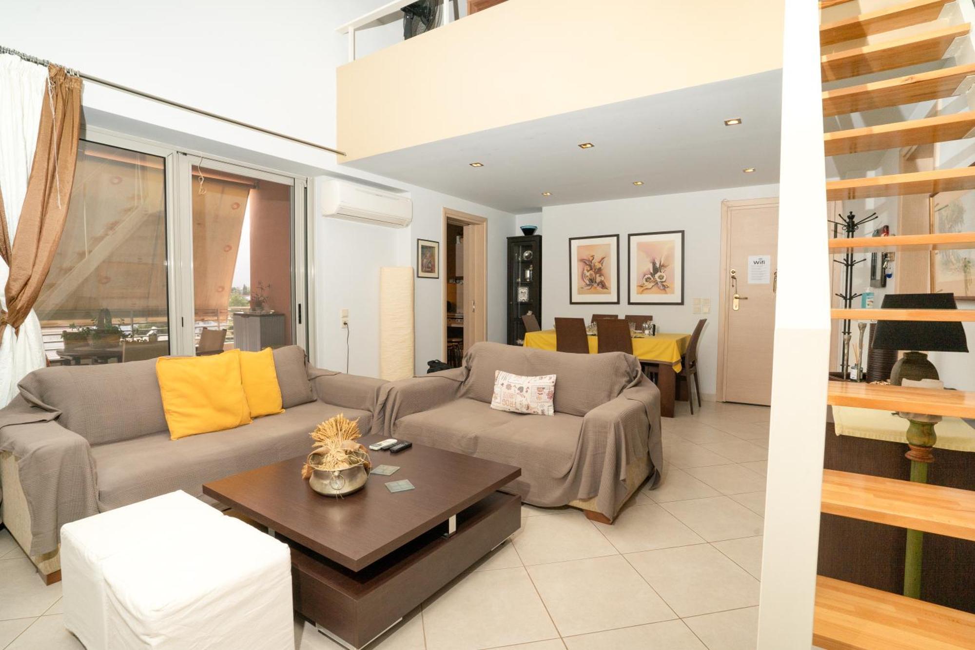 Maria'S Airport Apartment Koropíon Dış mekan fotoğraf